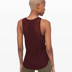 Lululemon Sculpt Tank in Garnet Size 10